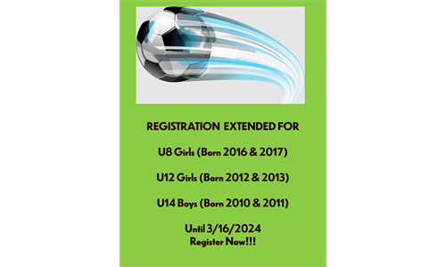 Registration Extended